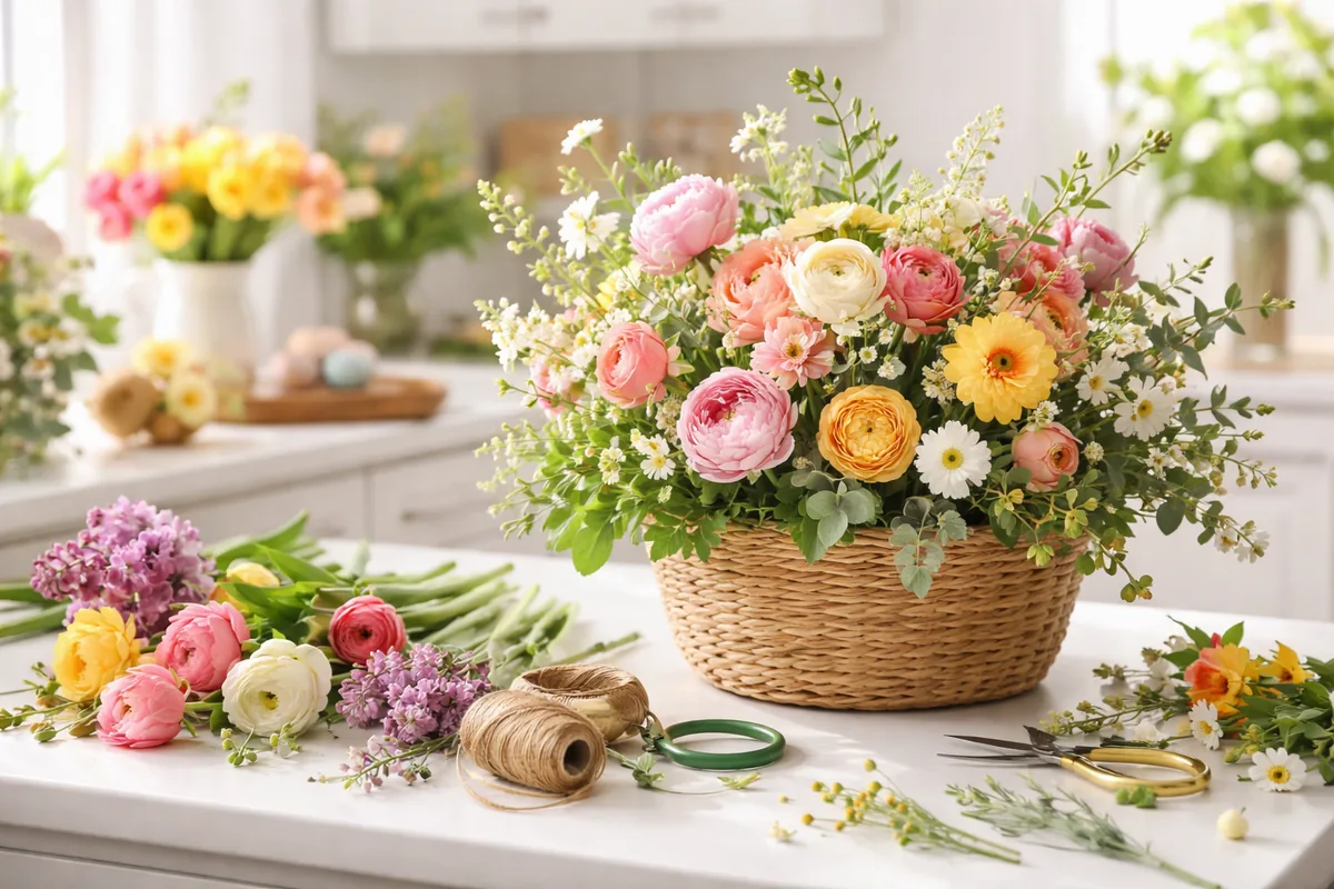 Comment créer des arrangements floraux pour chaque saison facilement