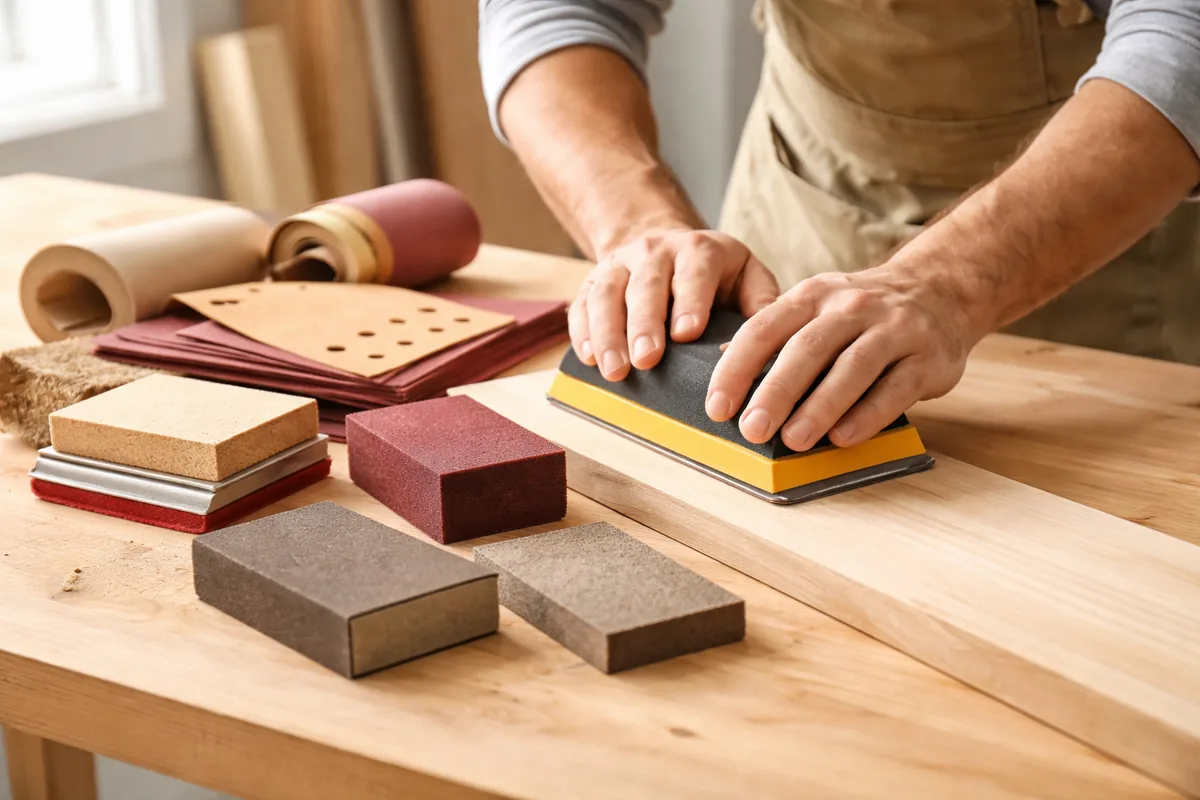 Quel outil utiliser pour le ponçage du bois à la main ?